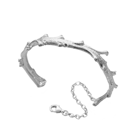 Браслет Corallo из серебра 925 с покрытием белым родием, Цвет: серебряный, фото