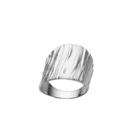 Кольцо Crosta из серебра 925 с покрытием белым родием, фото
