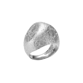 Кольцо Mera из серебра 925 с покрытием белым родием, фото