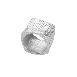 Кольцо Tirso из серебра 925 с покрытием белым родием, фото