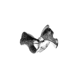 Кольцо Fiocco из серебра 925 с пайетками и покрытием белым родием, фото