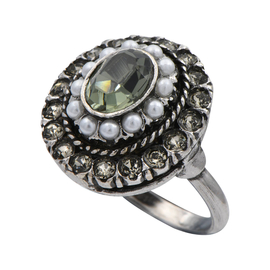 Кольцо Zapponeta из серебра 925 с жемчугом, фото