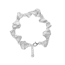 Браслет Sassi из серебра 925 с покрытием белым родием, Цвет: серебряный, фото