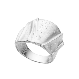 Кольцо Pesaro из серебра 925 с покрытием белым родием, Цвет: серебряный, фото