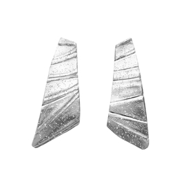 Серьги Cerveteri из серебра 925 с покрытием белым родием, Цвет: серебряный, фото