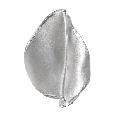 Подвеска Piegatura из серебра 925 с покрытием белым родием, Цвет: серебряный, фото