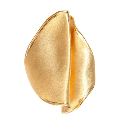 Подвеска Piegatura из серебра 925 с покрытием желтым золотом, Цвет: золотой, фото