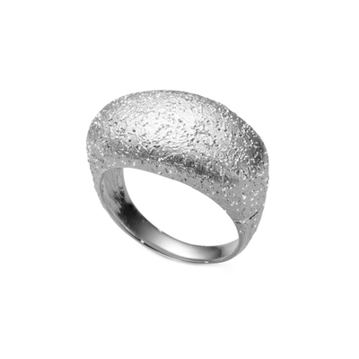 Кольцо Chiara из серебра 925 с покрытием белым родием, фото