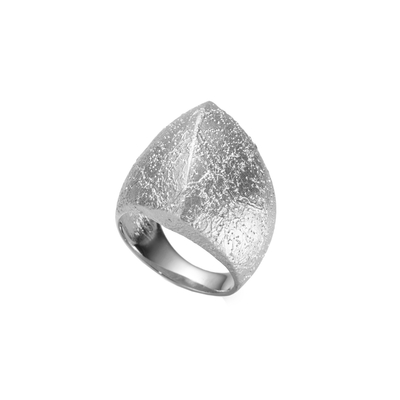 Кольцо Parina из серебра 925 с покрытием белым родием, фото
