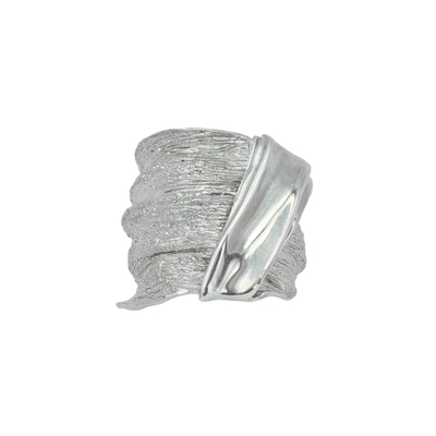 Кольцо Noicattaro из серебра 925 с покрытием белым родием, фото