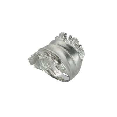 Кольцо Gonna из серебра 925 с покрытием белым родием, Цвет: серебряный, фото