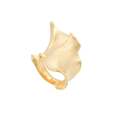 Кольцо Sisto Senso из серебра 925 с покрытием желтым золотом, Цвет: золотой, фото