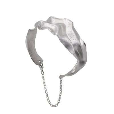 Браслет Metallo dolce из серебра 925 с покрытием белым родием, Цвет: серебряный, фото