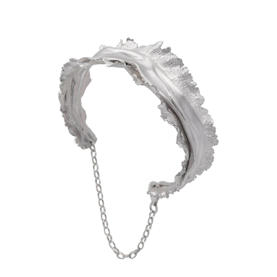 Браслет Gonna из серебра 925 с покрытием белым родием, Цвет: серебряный, фото