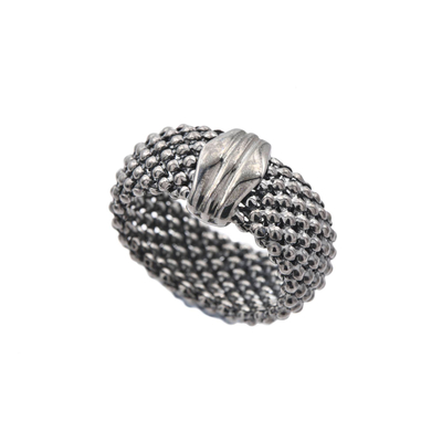 Кольцо Batilda из серебра 925 с покрытием белым родием, Цвет: серебряный, фото