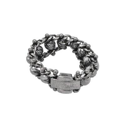 Кольцо Nicosia из серебра 925 с покрытием черным родием, Цвет: черный, фото