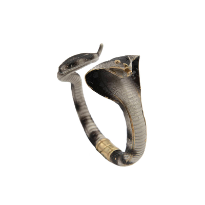 Браслет Cobra с эмалью и покрытием желтым золотом, фото
