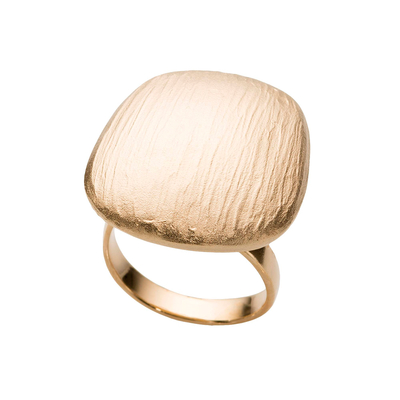 Кольцо Merano из серебра 925 с покрытием желтым золотом, Цвет: золотой, фото