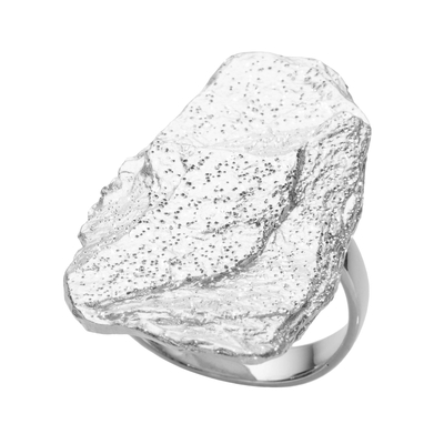 Кольцо Scoglio из серебра 925 с покрытием белым родием, Цвет: серебряный, фото