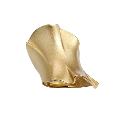 Кольцо Trapani из серебра 925 с покрытием желтым золотом, фото