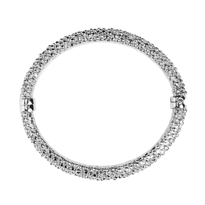 Браслет Oria из серебра 925 с покрытием белым родием, фото