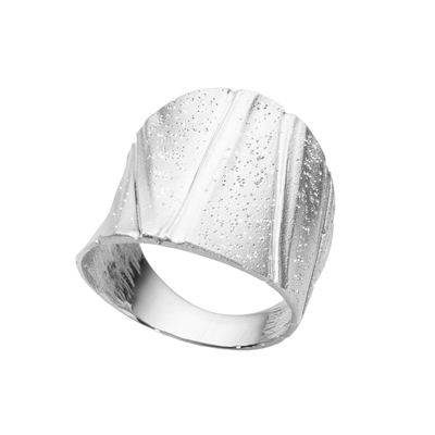Кольцо Ostuni из серебра 925 с покрытием белым родием, Цвет: серебряный, фото