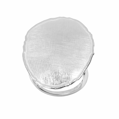 Кольцо Sole из серебра 925 с покрытием белым родием, Цвет: серебряный, фото