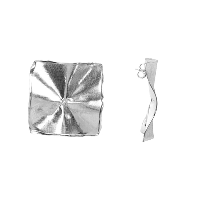 Серьги Sorso из серебра 925 с покрытием белым родием, Цвет: серебряный, фото