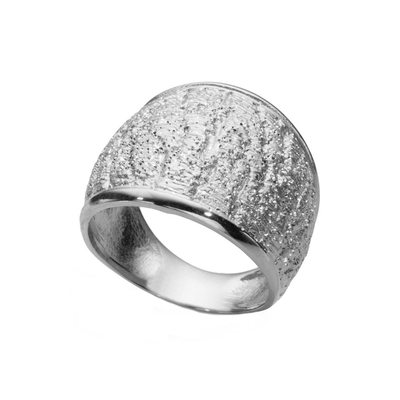 Кольцо Novik из серебра 925 с покрытием белым родием, фото