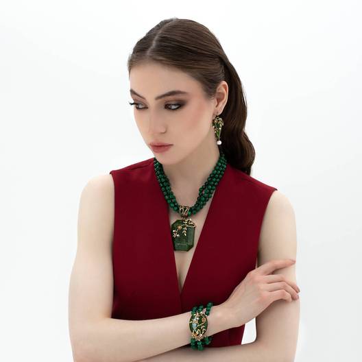 Серьги Кассильо из бронзы и смолы, фотография, изображение № 4 — Stile.me