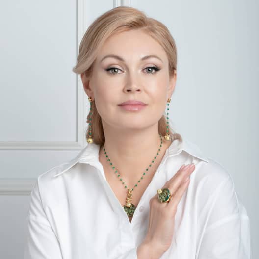 Кольцо Рыбка из серебра 925 с покрытием желтым золотом, Цвет: золотой, Размер: 18, фотография, изображение № 4 — Stile.me