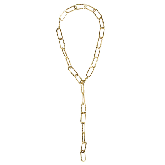 Колье Margo из серебра 925 с покрытием желтым золотом, Цвет: золотой, фото